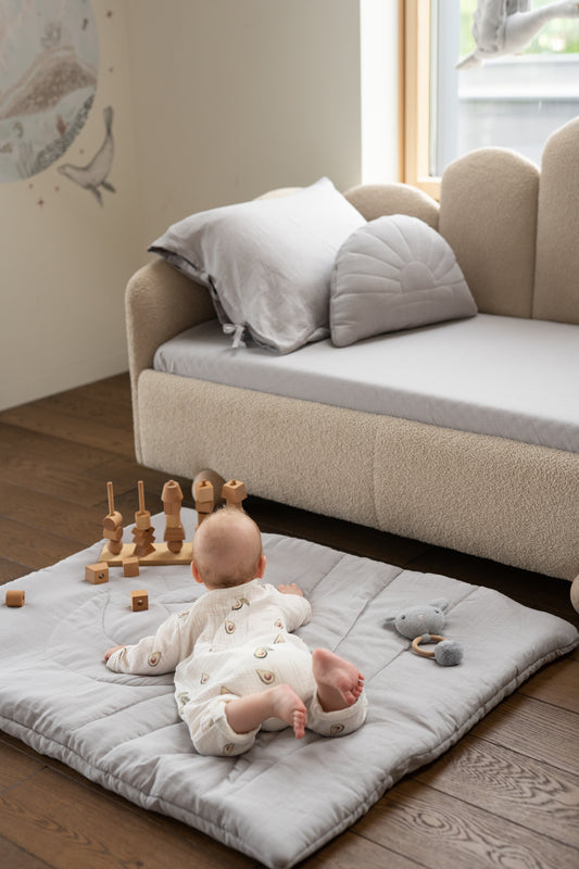 Light Grey - Linen Fitted Sheet