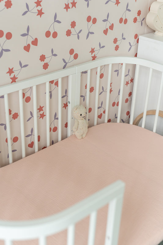 Rosy Cloud - Fitted Sheet