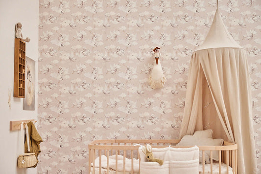 Bedhemel - Beige linnen | Matuu