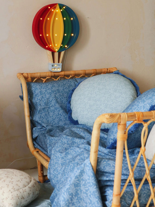 Beddengoed set | Dekbedovertrek and kussensloop - marine barbessen patroon | Matuu