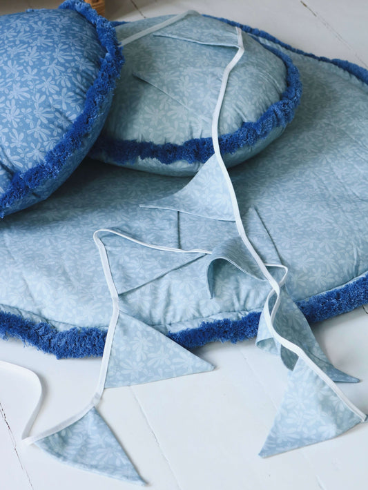 Matuu - Blue barberries garlandaSlinger - blauwe barbessen - bloemen slinger voor kinderkamer | Matuu