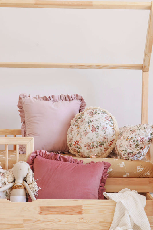 Matuu - Marsala - velvet square pillow