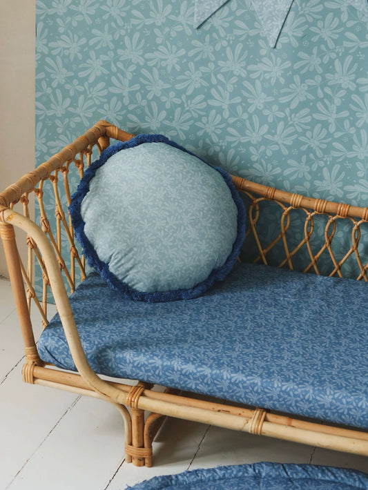 Hoeslaken - marine barbessen patroon | Matuu