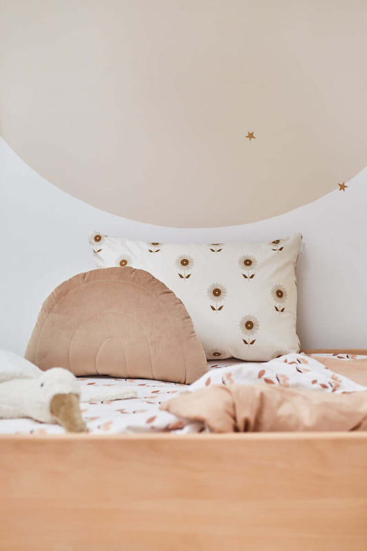 Matuu - Sunny Sand - rainbow velvet pillow