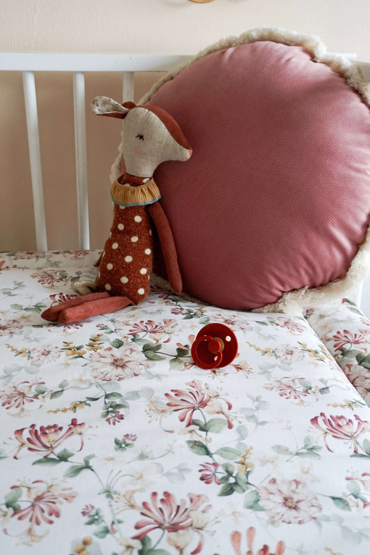 Matuu - Honeysuckle & burgund - boxkleed