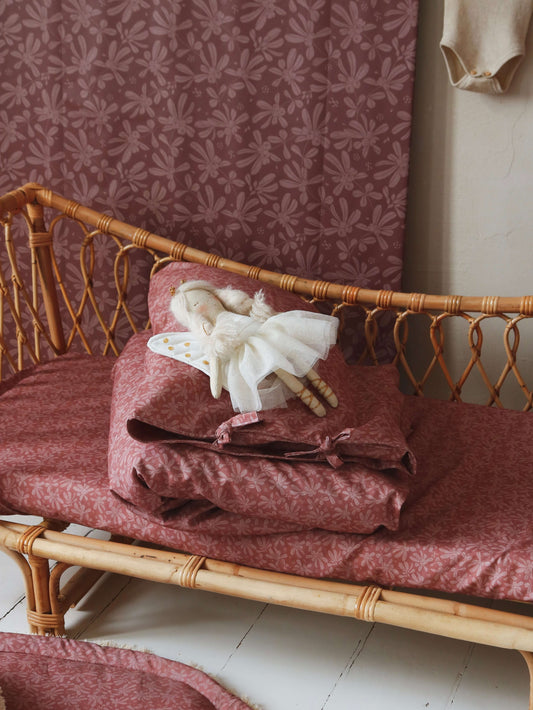 Matuu - Burgundy barberries - bedding set