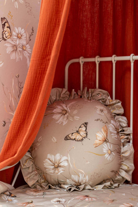 Matuu - Gold meadow on Carmel - round, square, rectangle pillow