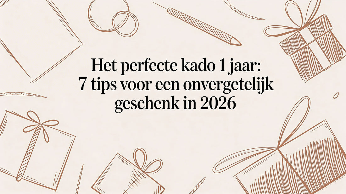 Het perfecte kado 1 jaar: 7 tips voor een onvergetelijk geschenk in 2026