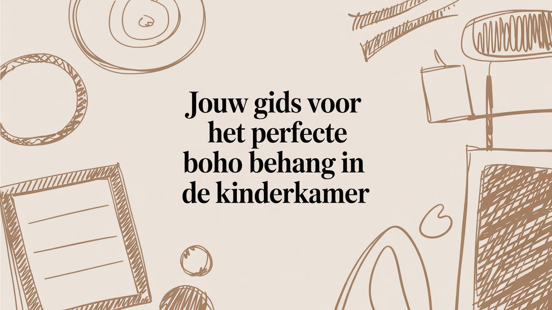 Jouw gids voor het perfecte boho behang in de kinderkamer