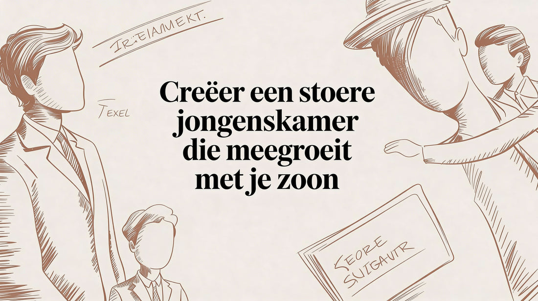Creëer een stoere jongens kamer die meegroeit met je zoon