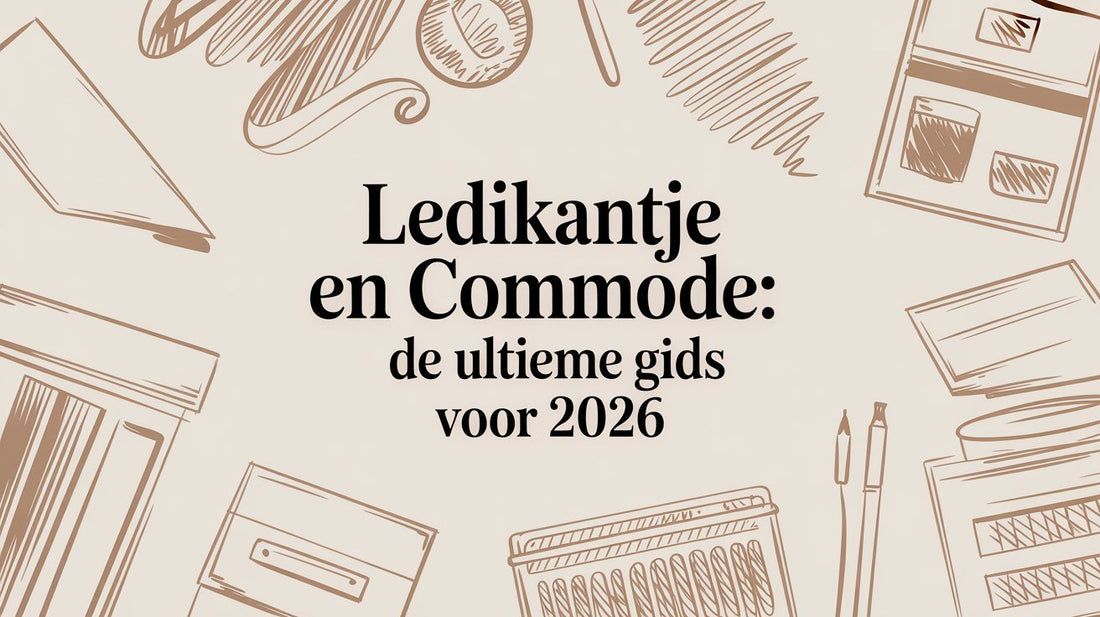 Ledikantje en commode: De ultieme gids voor 2026
