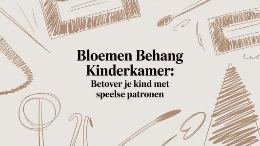 Bloemen behang kinderkamer: Betover je kind met speelse patronen