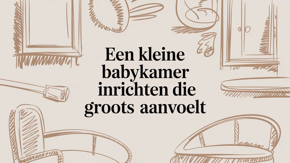 Een kleine babykamer inrichten die groots aanvoelt