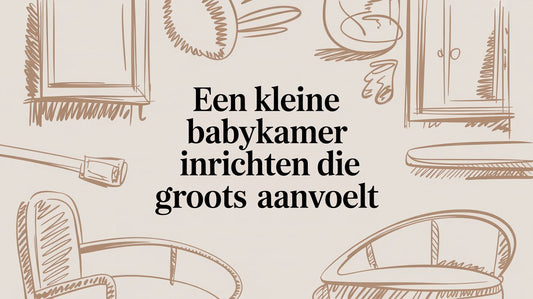 Een kleine babykamer inrichten die groots aanvoelt