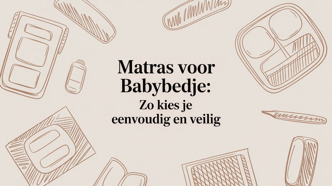 Matras voor babybedje: zo kies je eenvoudig en veilig