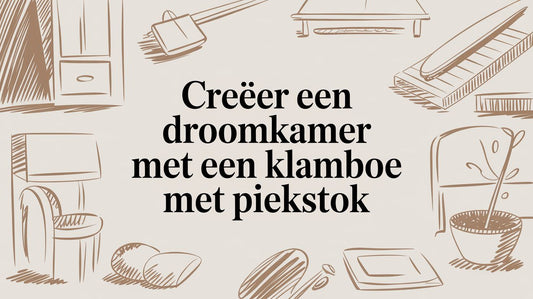 Creëer een droomkamer met een klamboe met piekstok