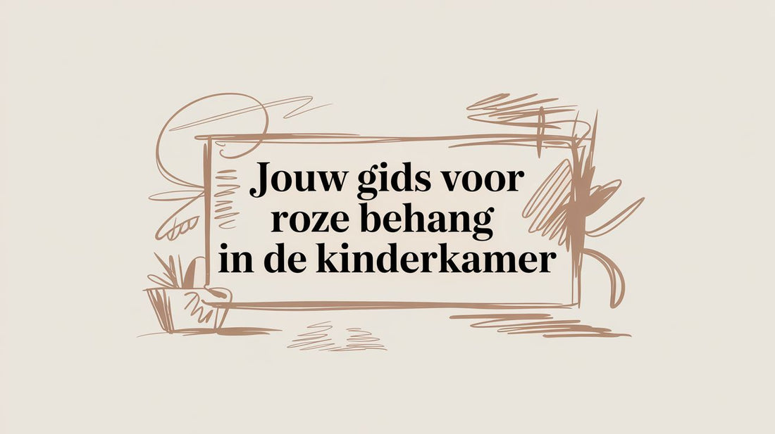 Jouw gids voor roze behang in de kinderkamer