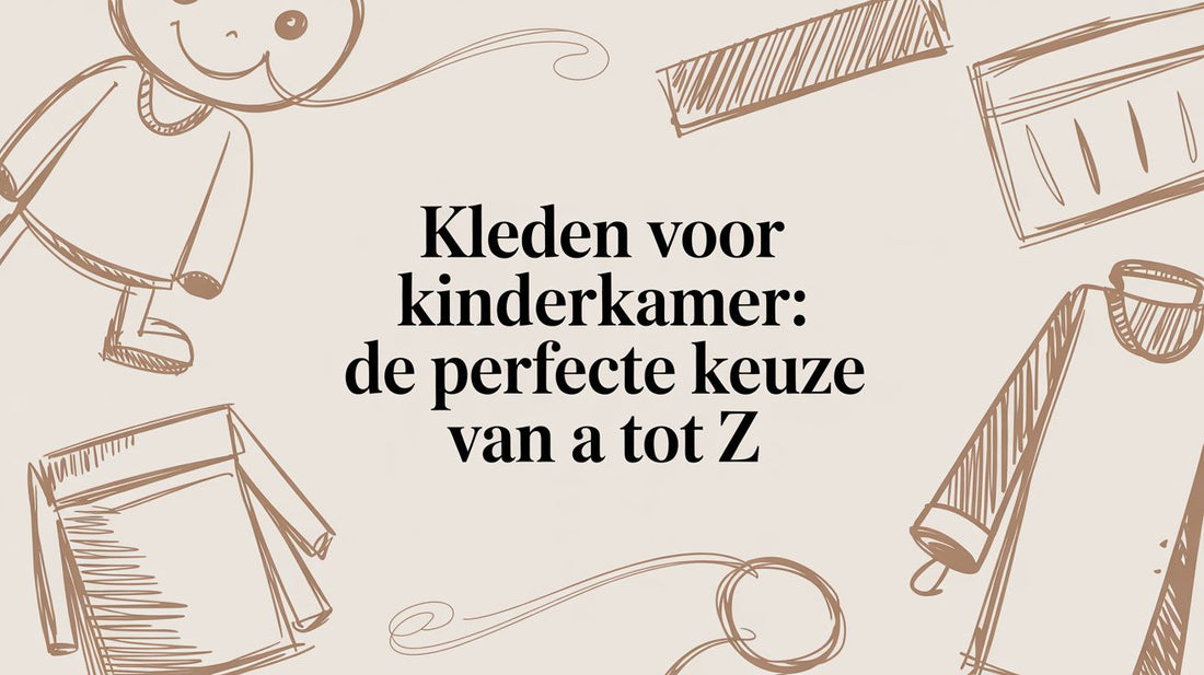 Kleden voor kinderkamer: de perfecte keuze van A tot Z