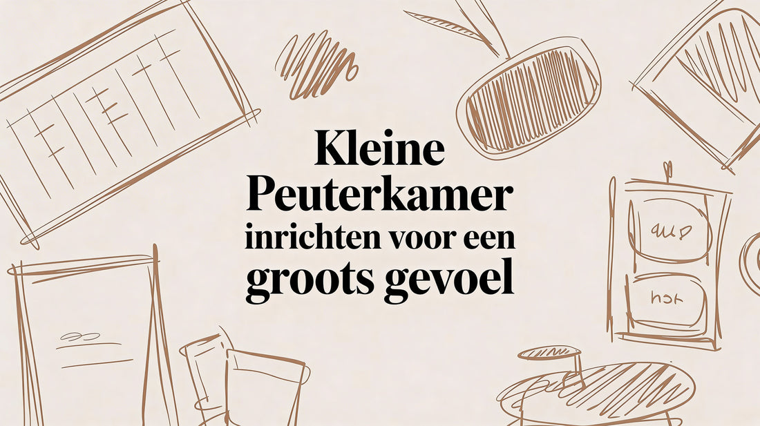 Kleine peuterkamer inrichten voor een groots gevoel