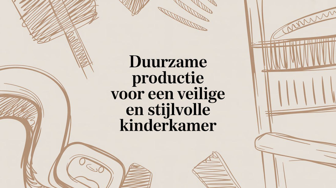 Duurzame productie voor een veilige en stijlvolle kinderkamer