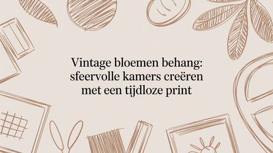 Vintage bloemen behang: sfeervolle kamers creëren met een tijdloze print