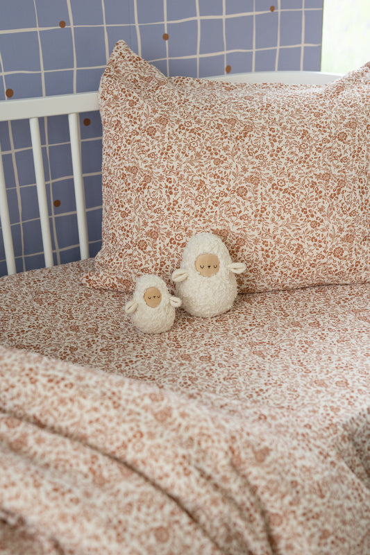 Brown Meadow – Bloemen Beddengoedset