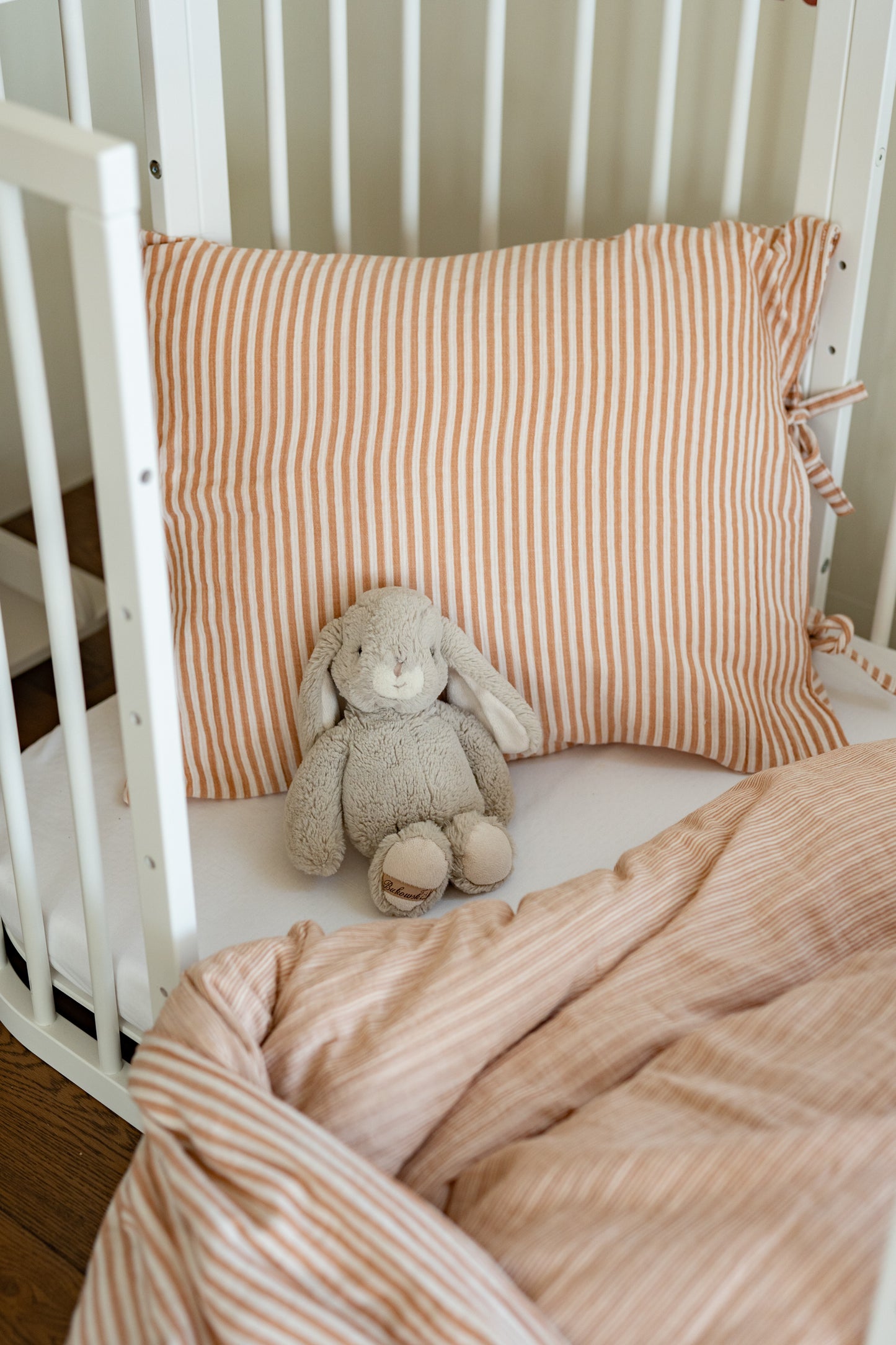 Beige Duo Stripes – Beddengoedset