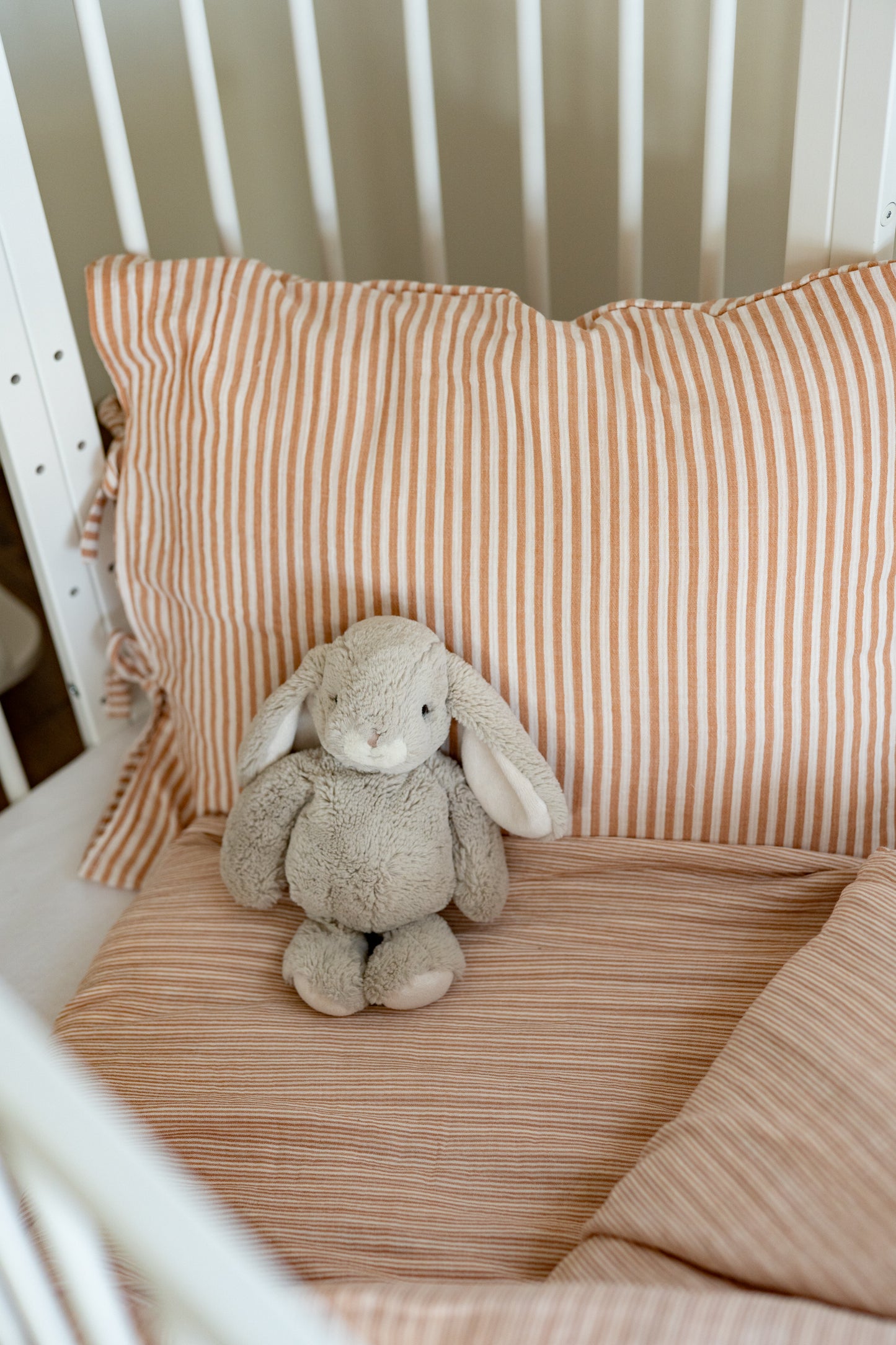 Beige Duo Stripes – Beddengoedset