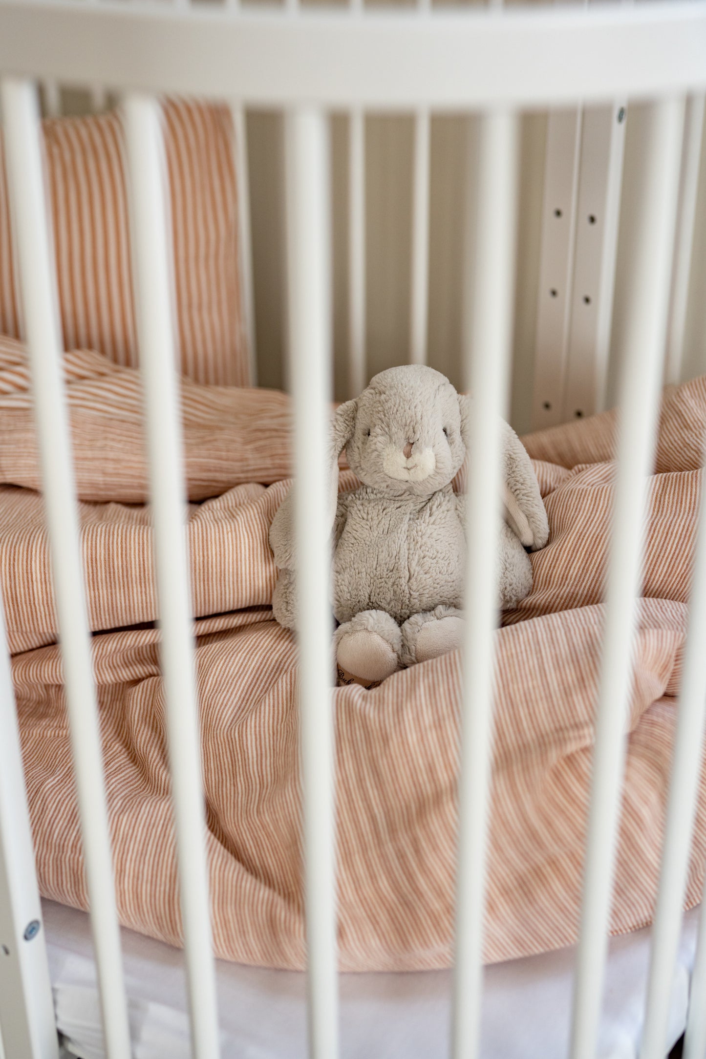 Beige Duo Stripes – Beddengoedset