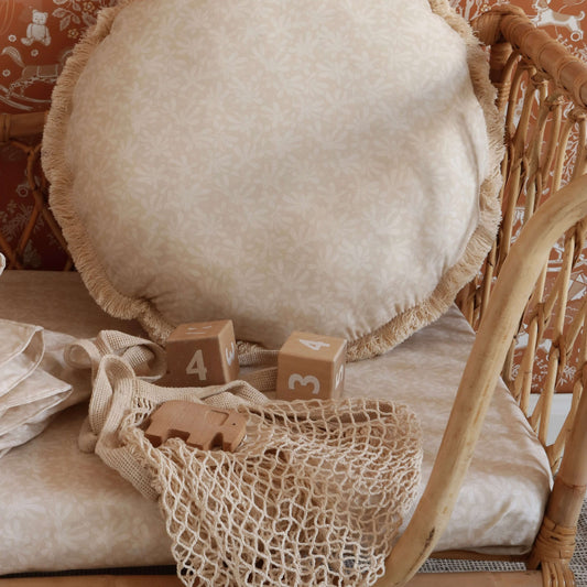 Matuu - Ecru barberries - fitted sheet, hoeslaken